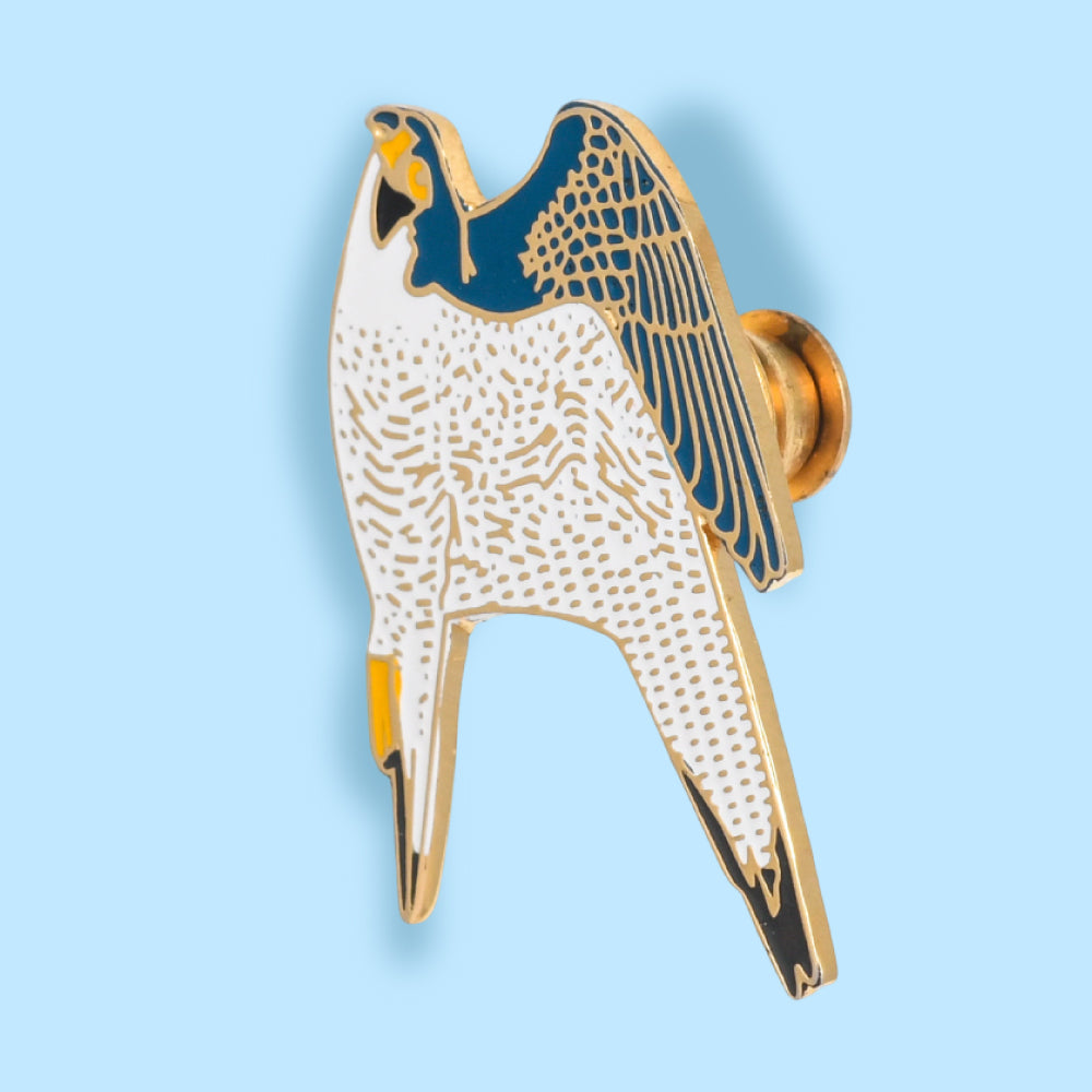 Wild Lapel Pin - Peregrine Falcon