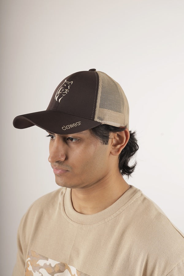 Teak Trucker Cap - Brown
