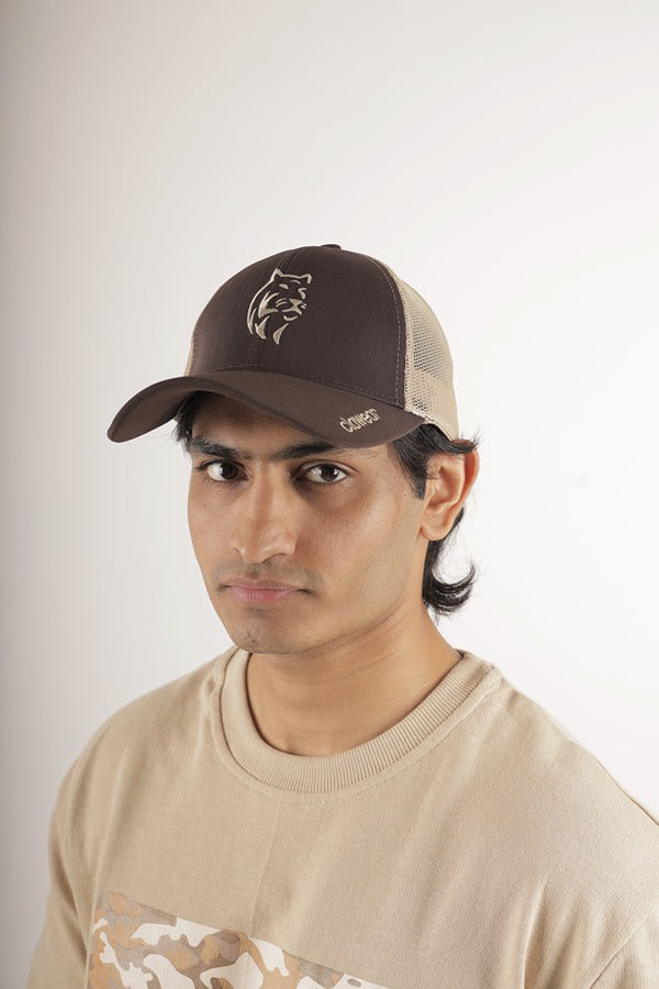 Teak Trucker Cap - Brown