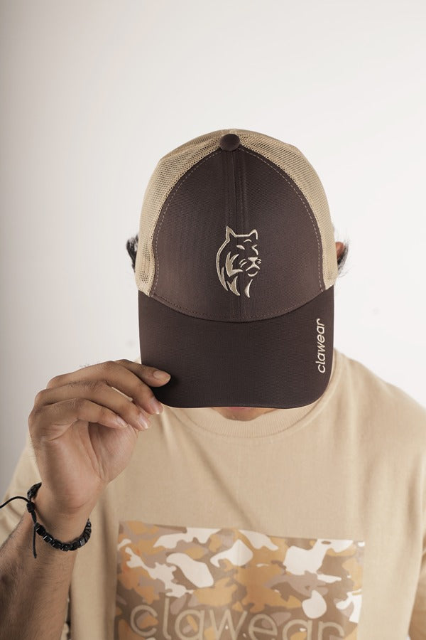 Teak Trucker Cap - Brown