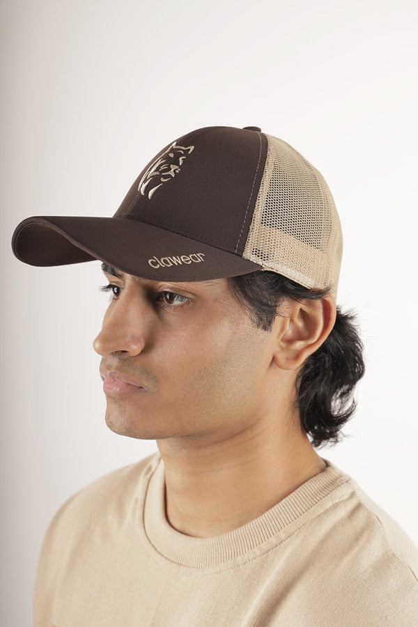 Teak Trucker Cap - Brown