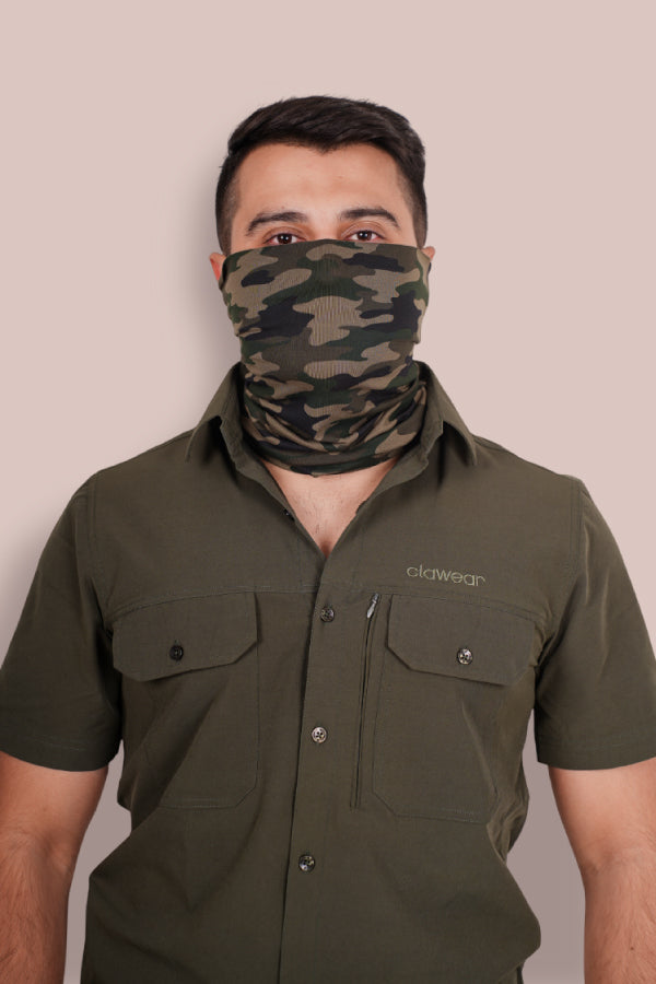 Thar Neck Gaitors - Green Camo