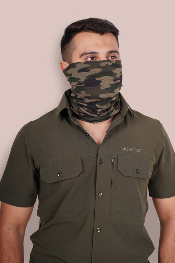 Thar Neck Gaitors - Green Camo