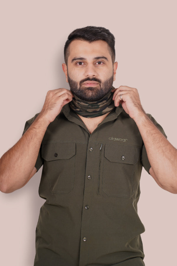 Thar Neck Gaitors - Green Camo