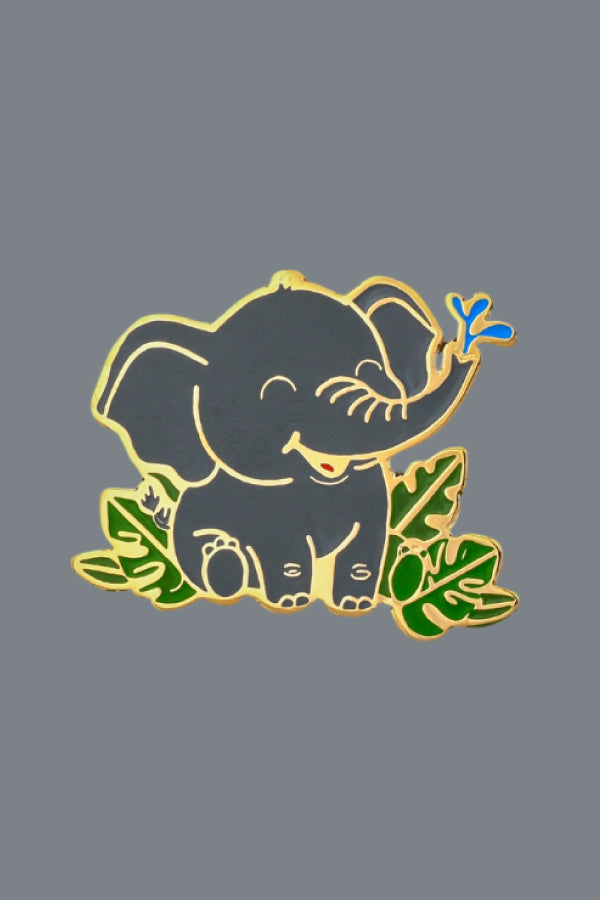 Wild Lapel Pin - Little Elephant