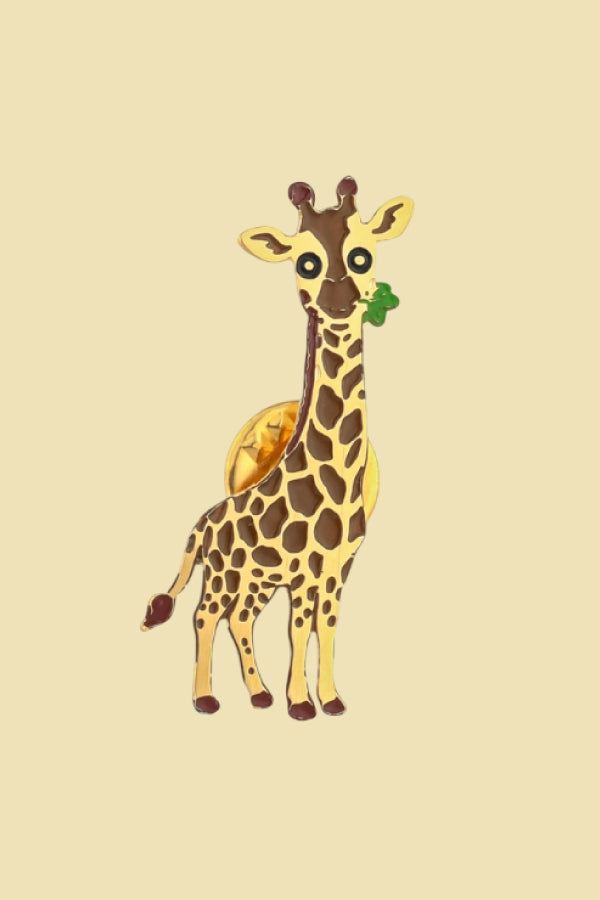 Wild Lapel Pin - Giraffe