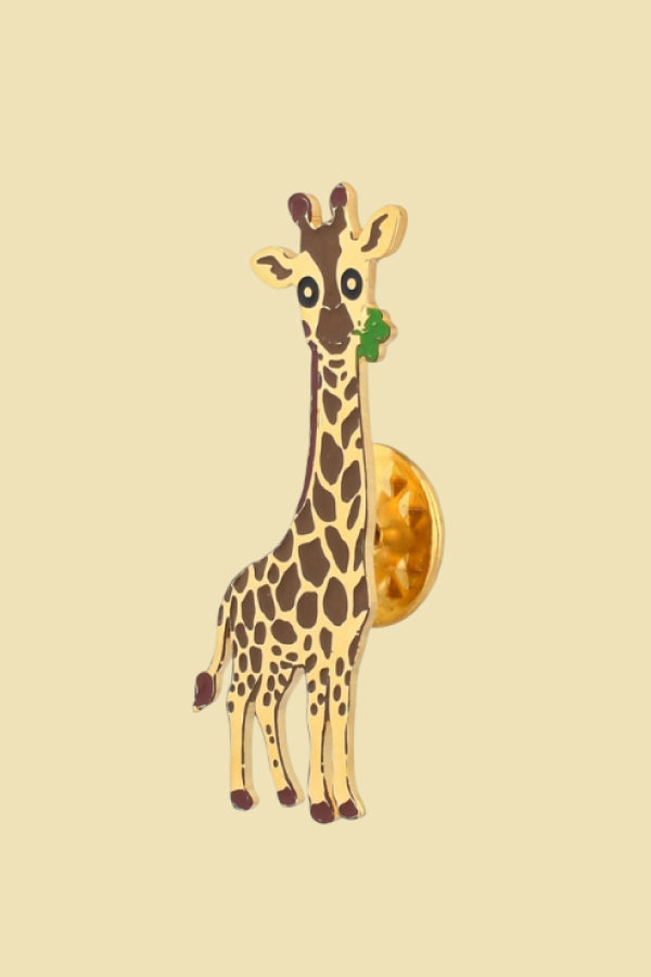Wild Lapel Pin - Giraffe