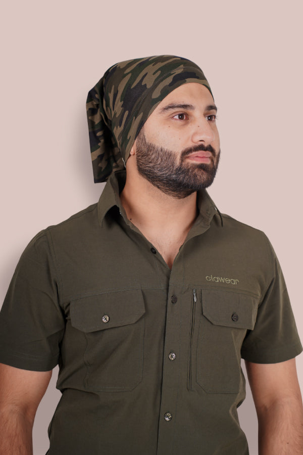 Thar Neck Gaitors - Green Camo