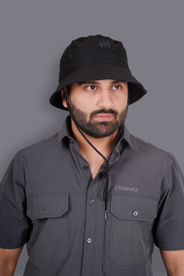 Pine Bucket Hat - Black