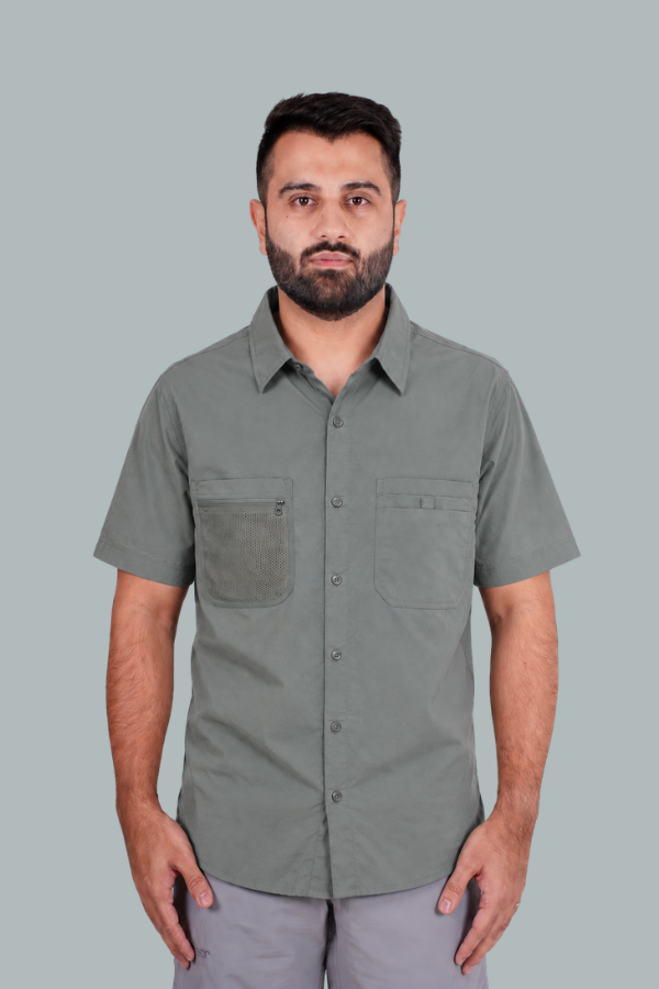 Havelock Half Sleeves Dry Fit Shirt - Teal