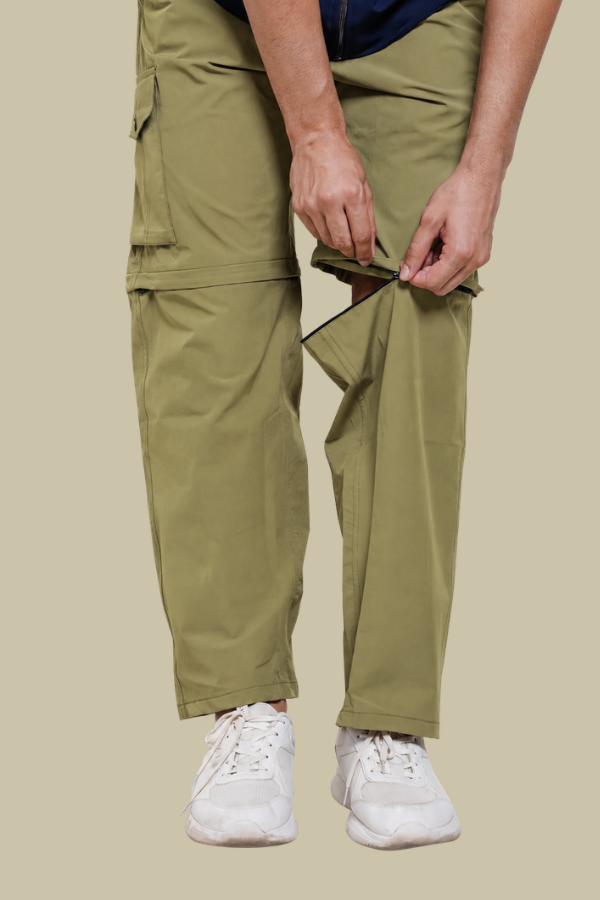 Kuno Convertibe Cargo Pants - Beige