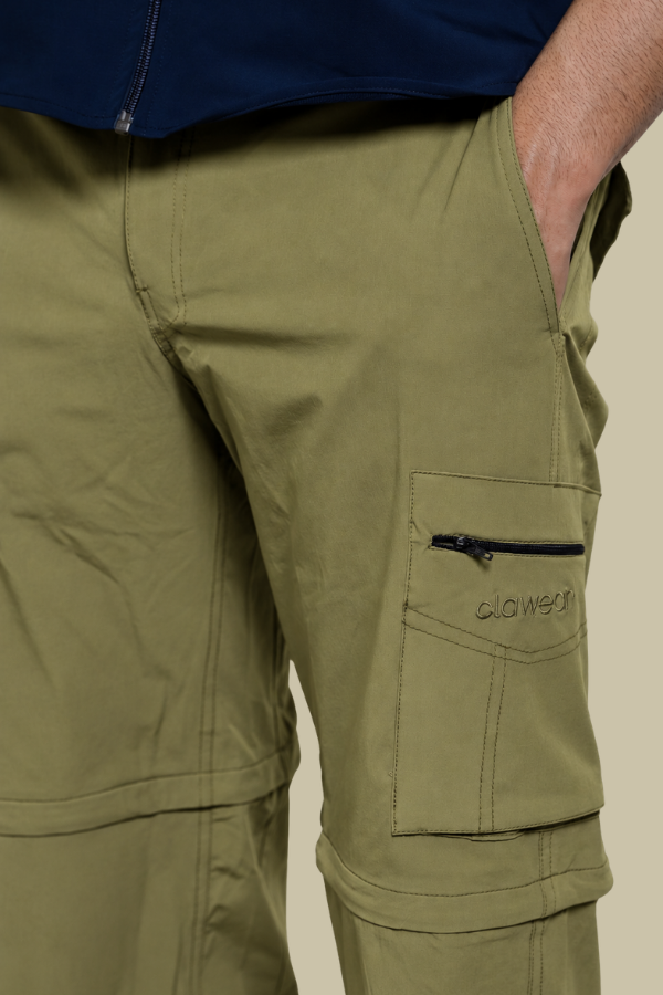 Kuno Convertibe Cargo Pants - Beige