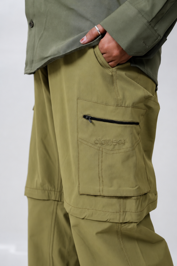 Kuno Convertibe Cargo Pants - Beige