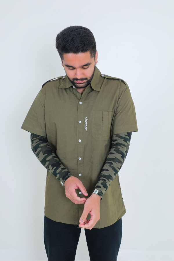 Spiti Arm Sleeves - Green Camo