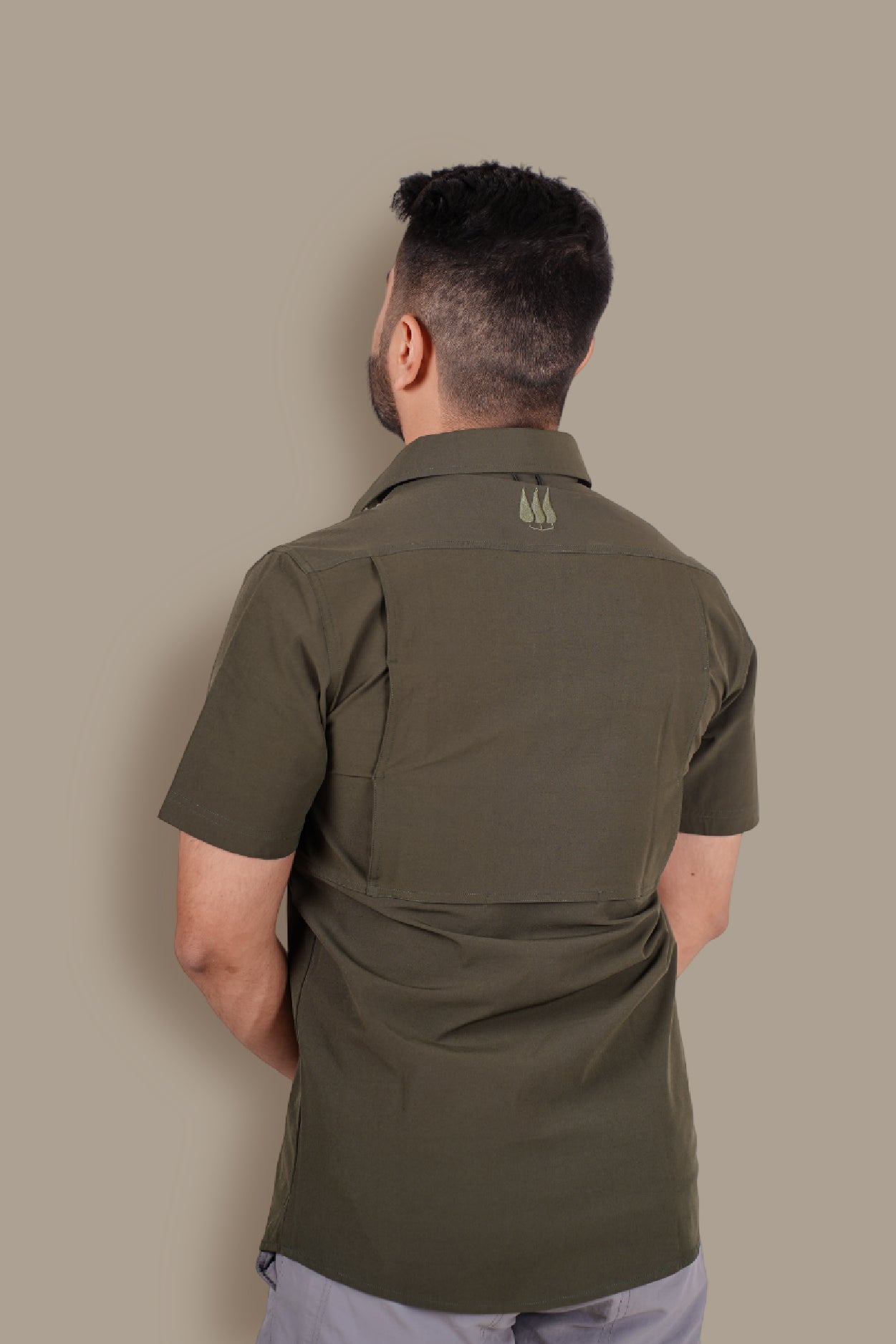 Andaman Half Sleeves Shirt - Green