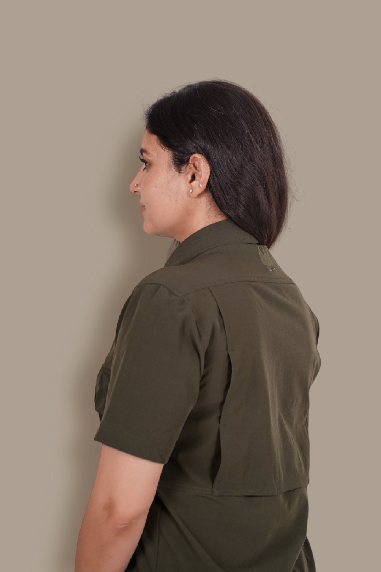 Andaman Half Sleeves Shirt - Green