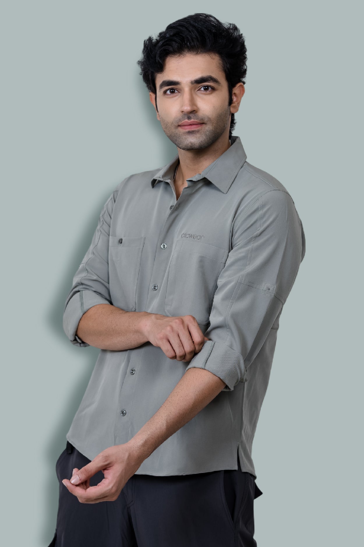 Andaman Airvent Full Sleeve Shirt - Mint Green