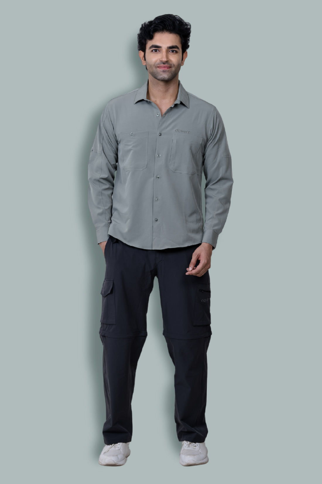 Andaman Airvent Full Sleeve Shirt - Mint Green