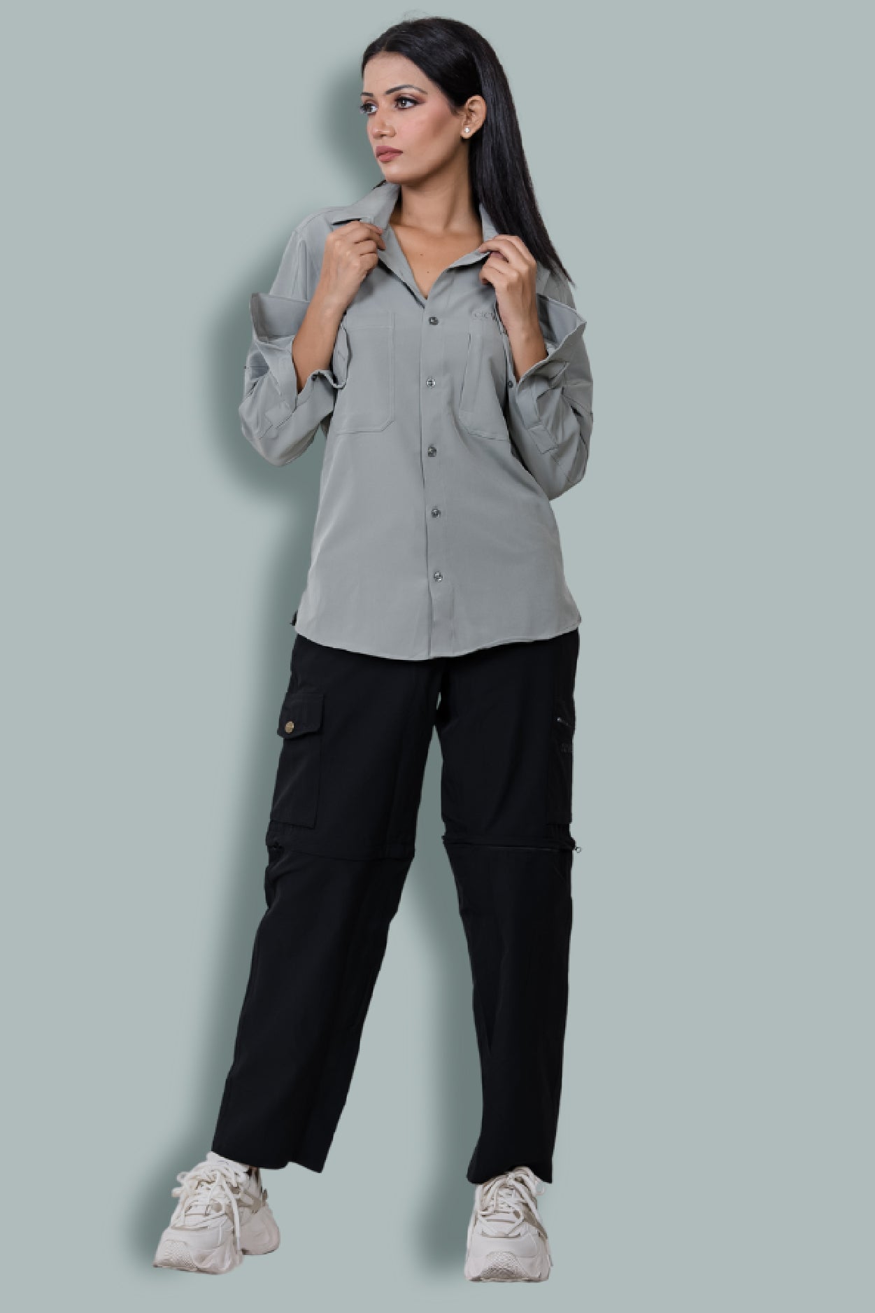 Andaman Airvent Full Sleeve Shirt - Mint Green