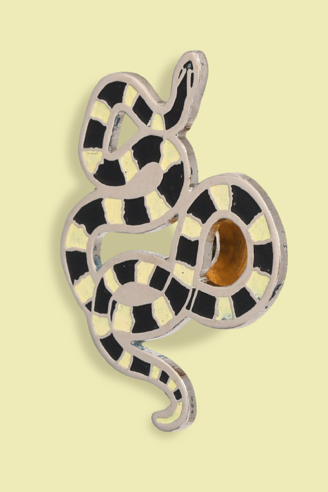 Wild Lapel Pin - Banded Krait