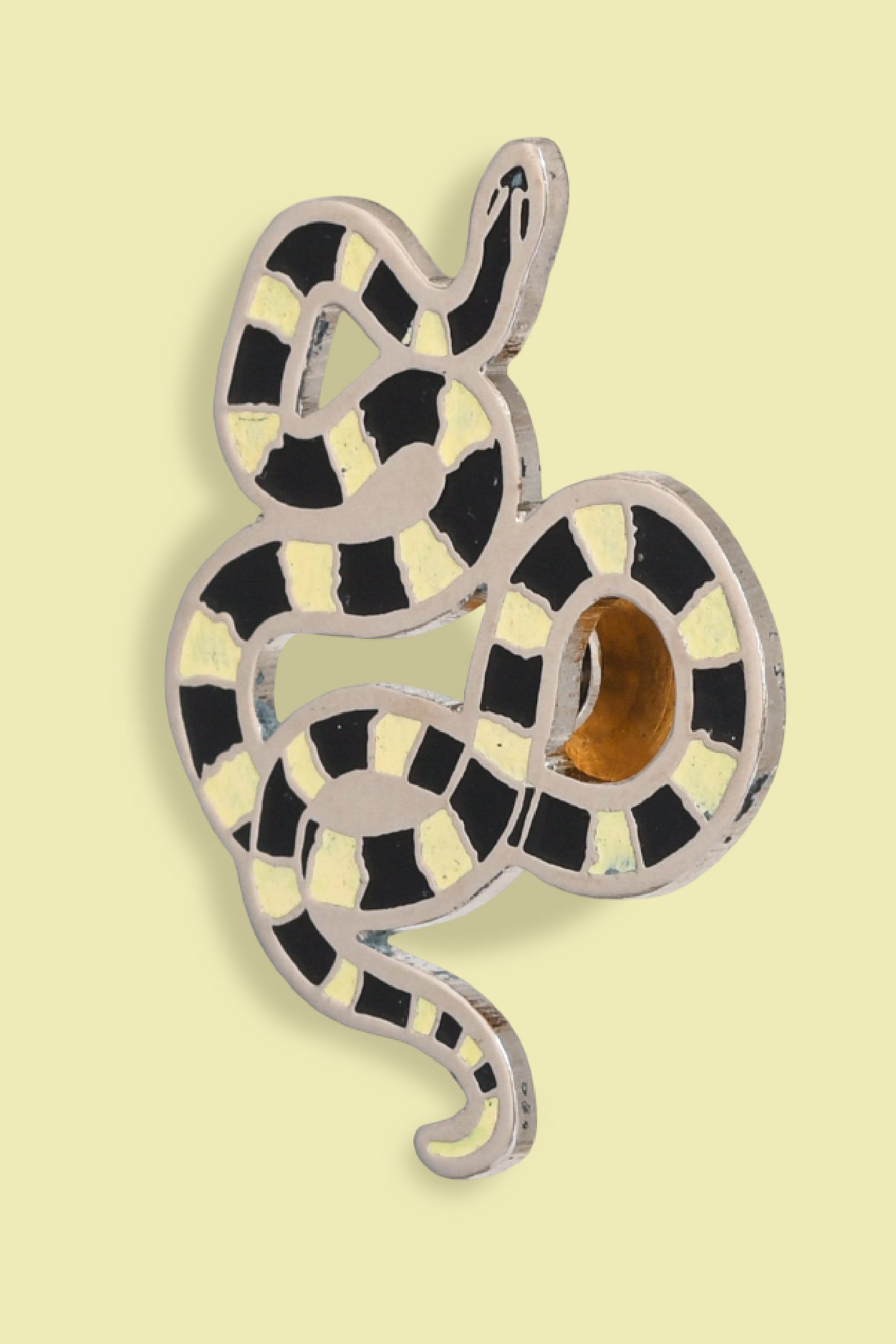 Wild Lapel Pin - Banded Krait