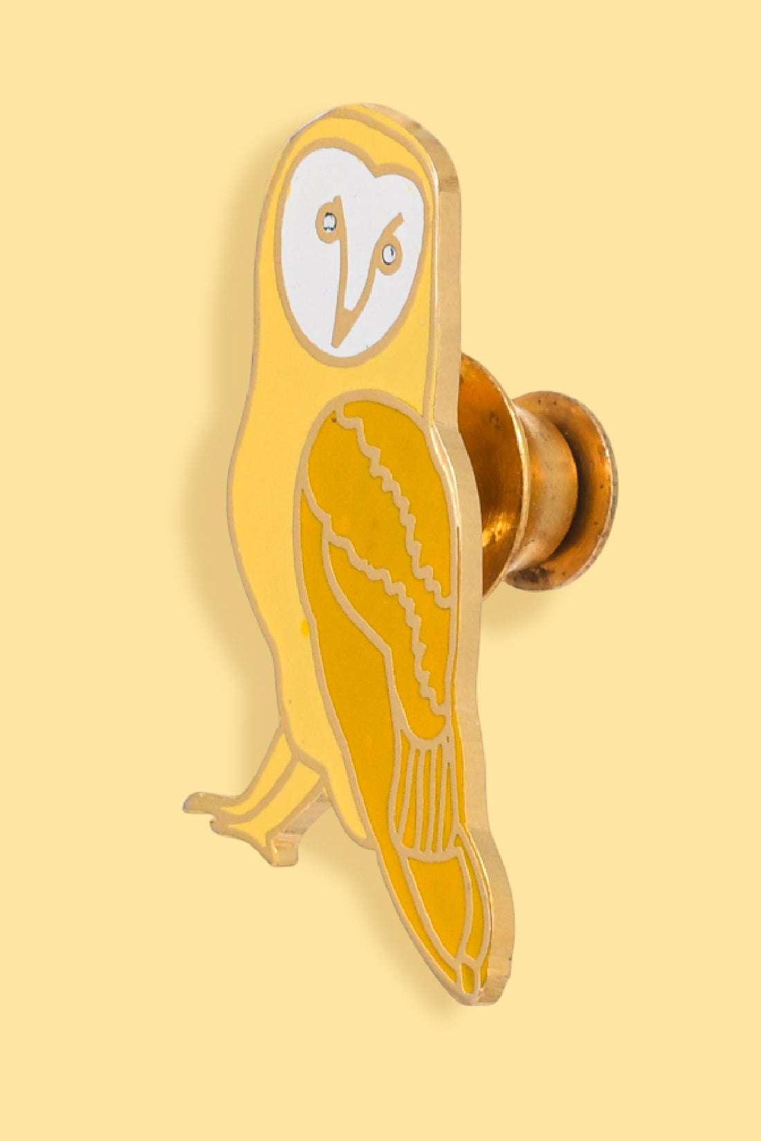 Wild Lapel Pin - Barn Owl