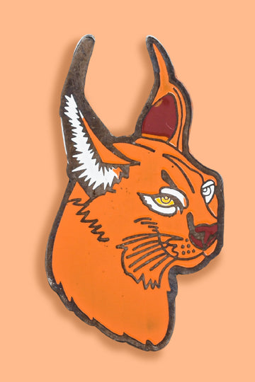 Wild Lapel Pin - Caracal
