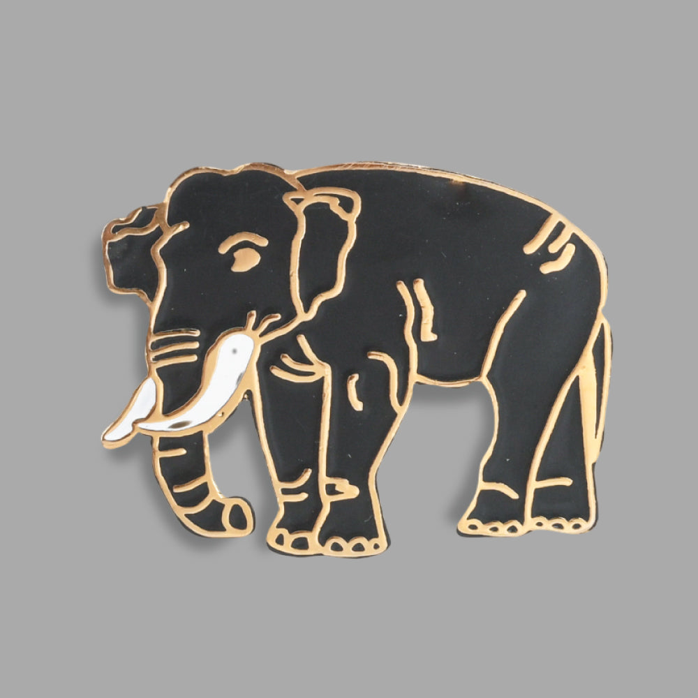 Wild Lapel Pin - Elephant