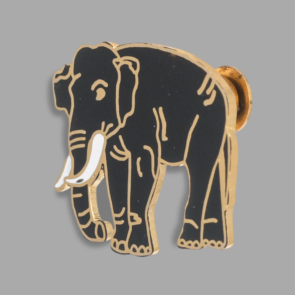 Wild Lapel Pin - Elephant