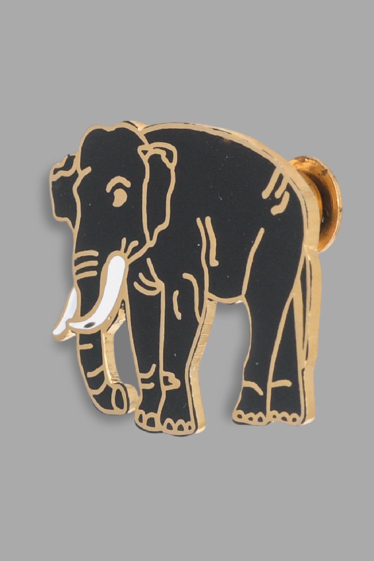 Wild Lapel Pin - Elephant