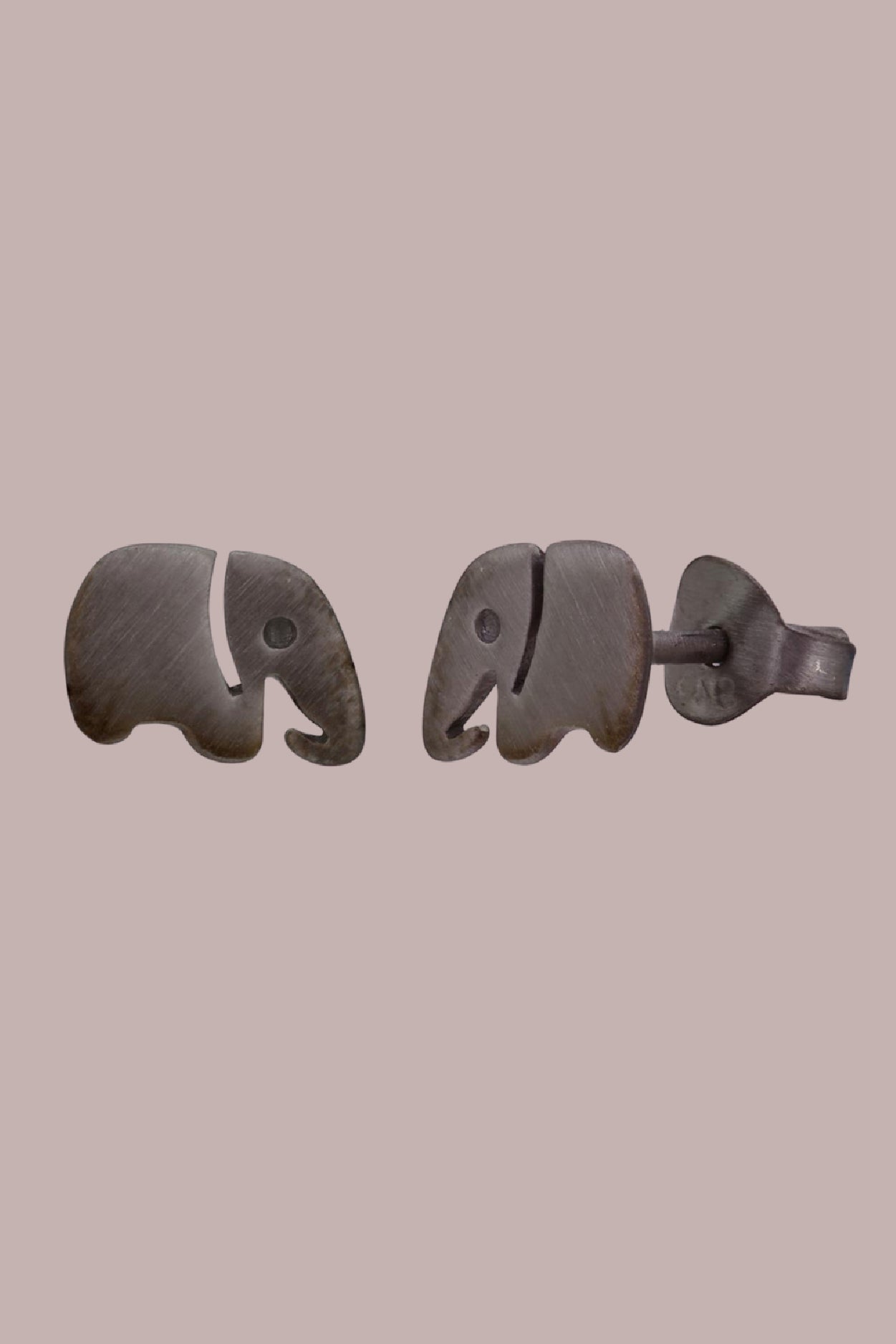 Wild Earrings - Elephant - Plating