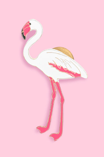 Wild Lapel Pin - Flamingo