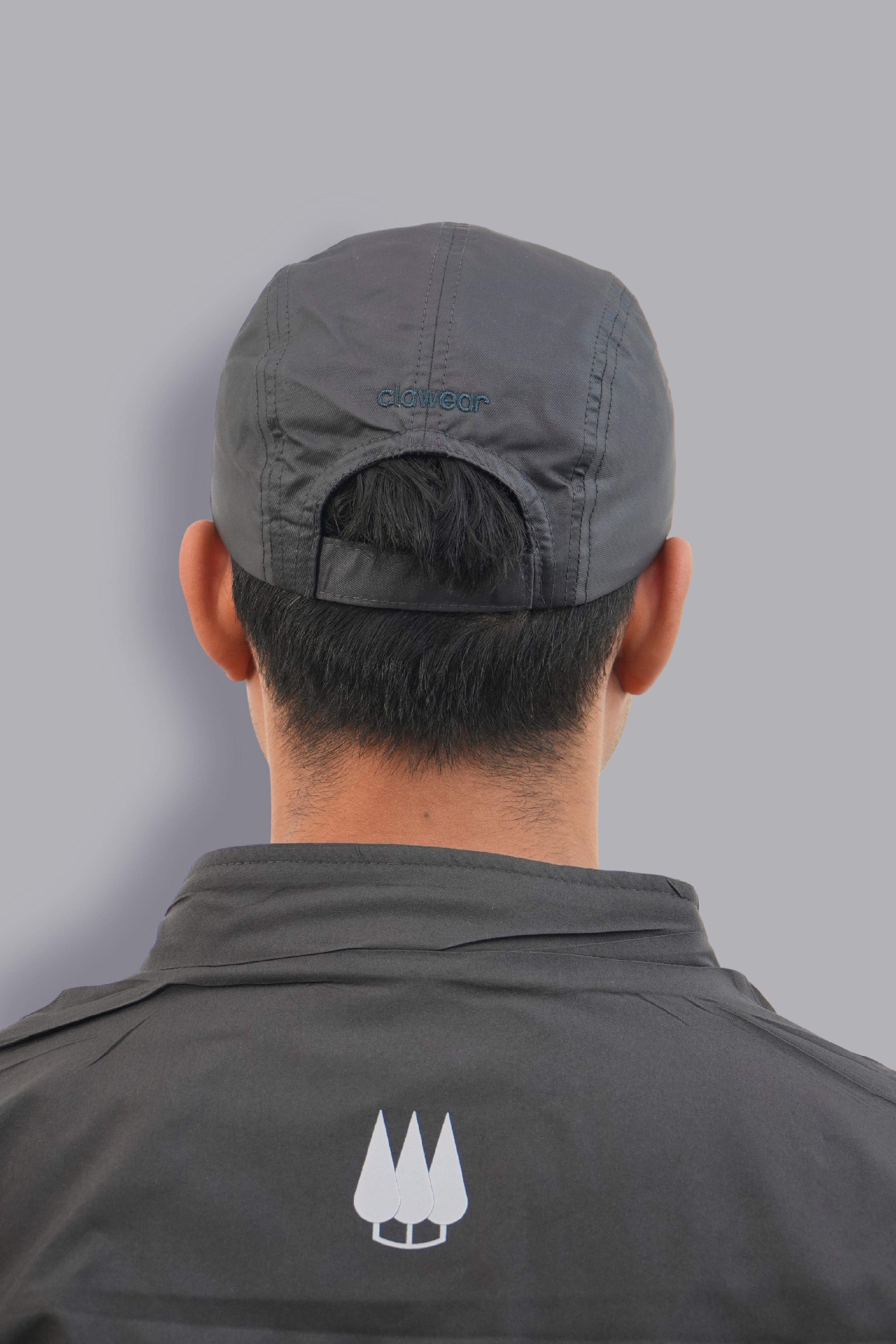 Sal Foldable Cap - Grey