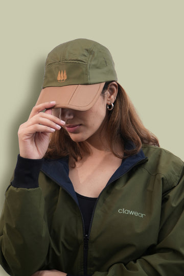 Sal Foldable Cap - Green