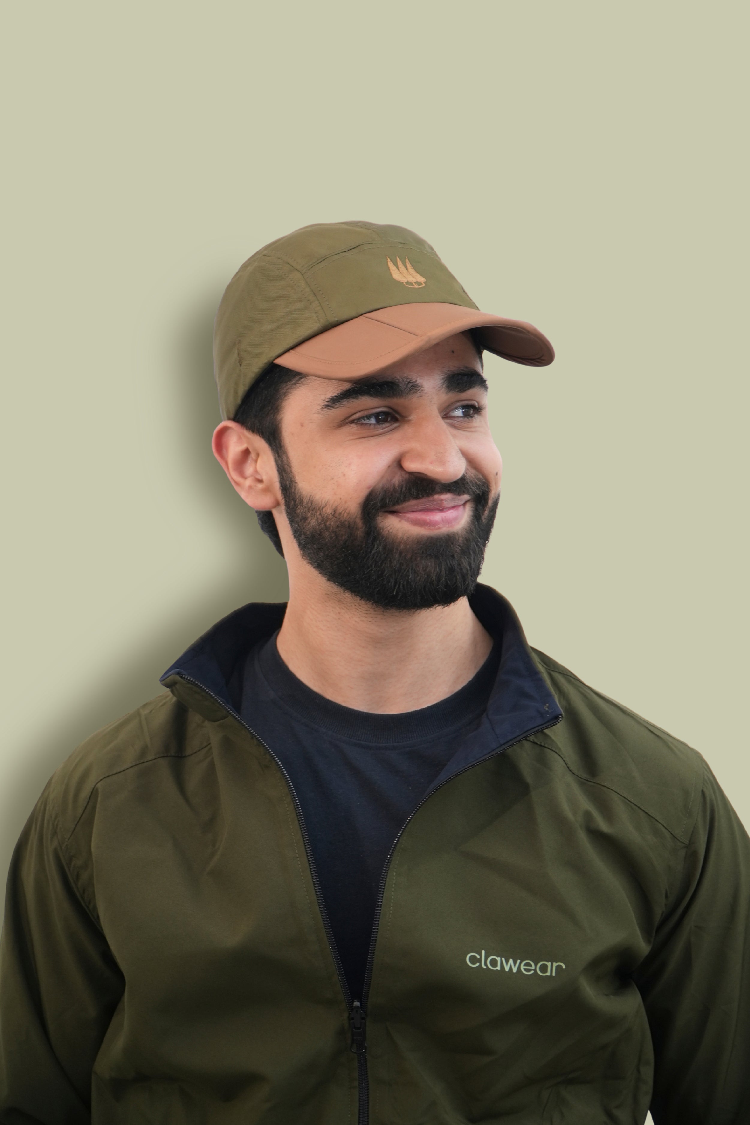 Sal Foldable Cap - Green