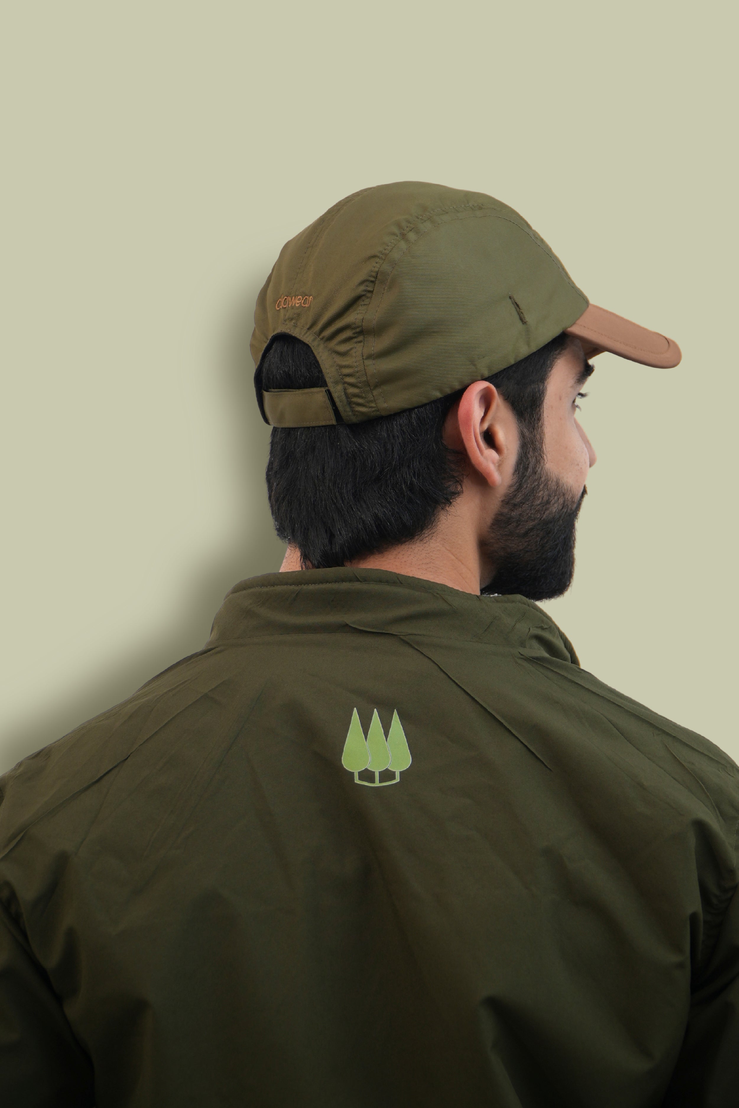 Sal Foldable Cap - Green
