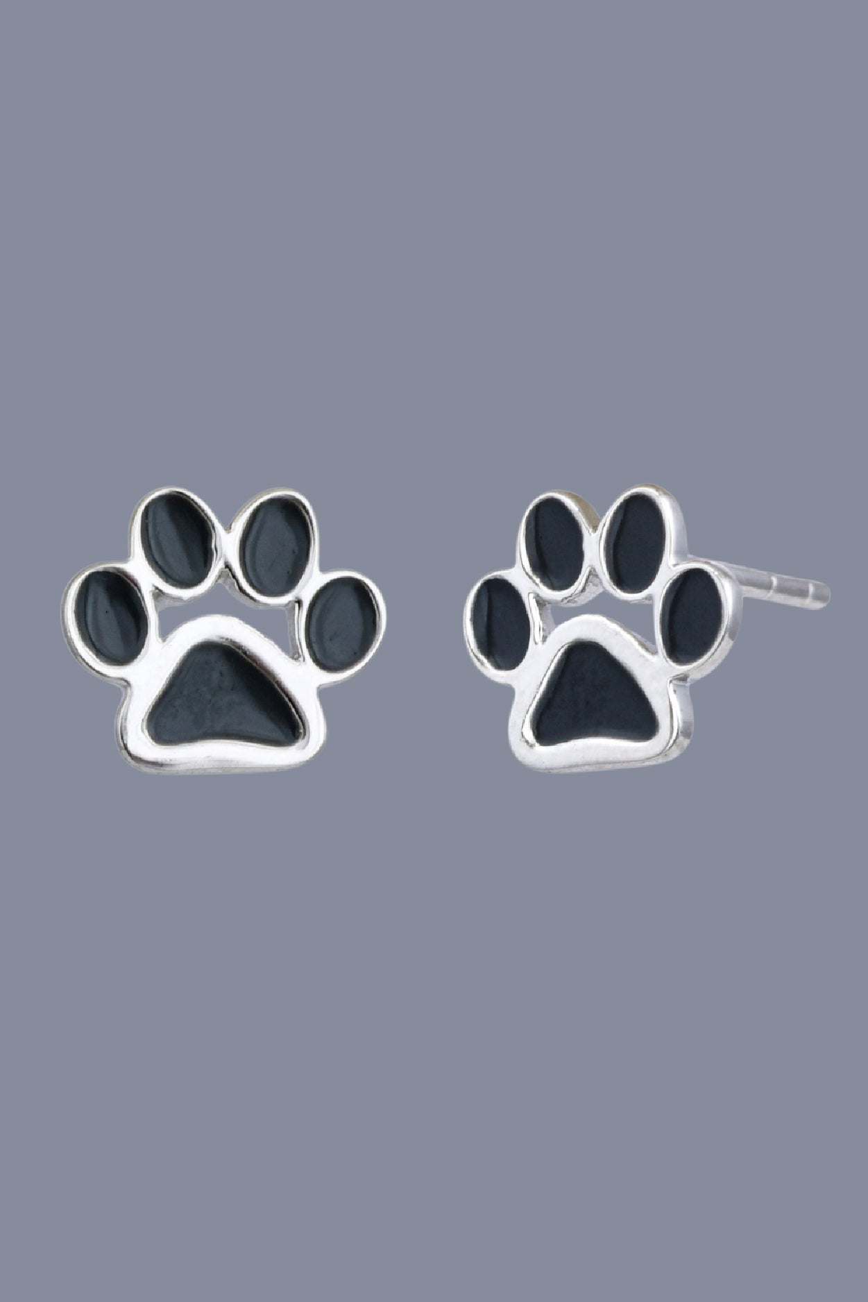 Wild Earrings - Grey Paw