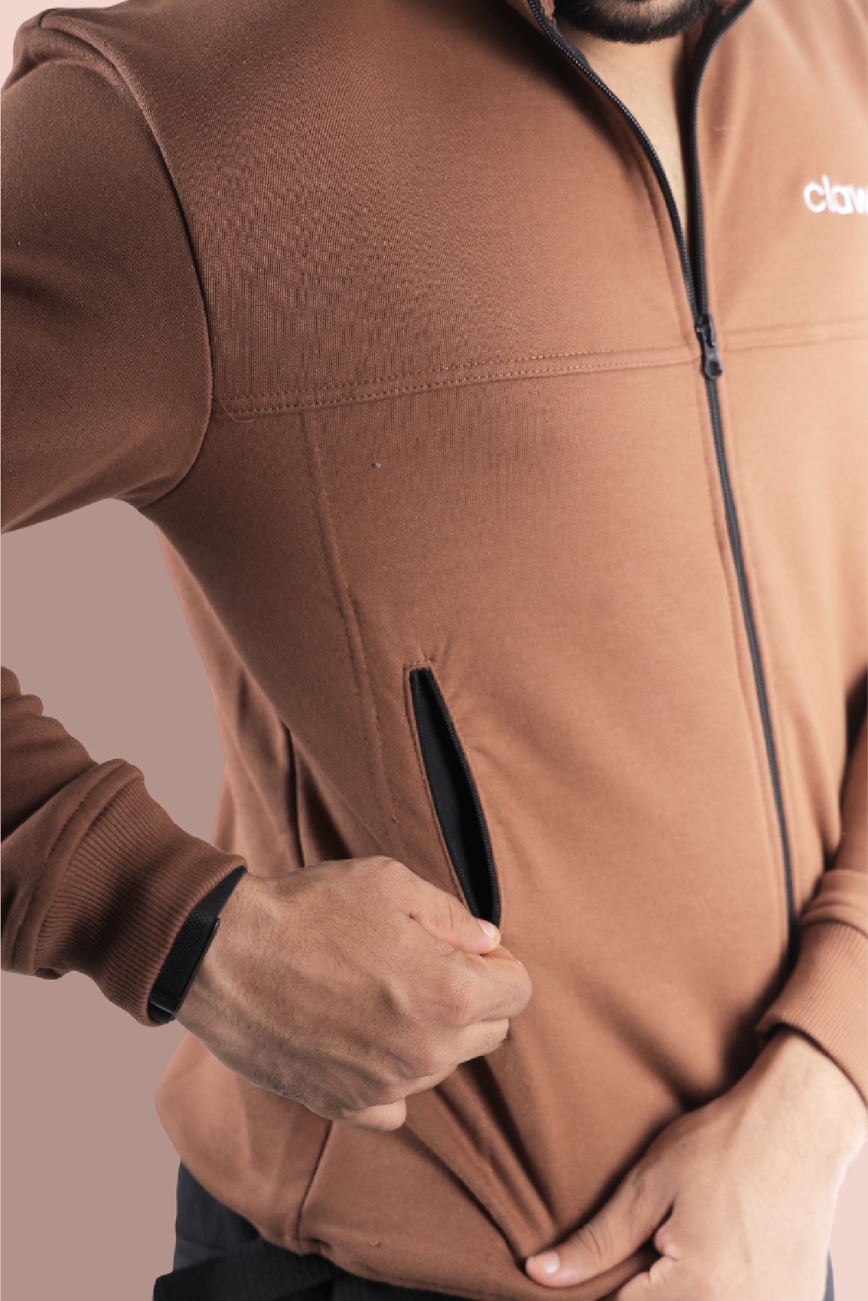 Himalayan Full Zipper Jacket - Copper