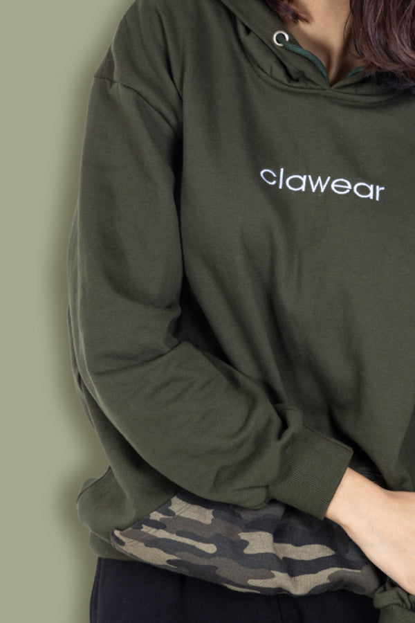 Himalayan Unisex Hoodie - Olive Green