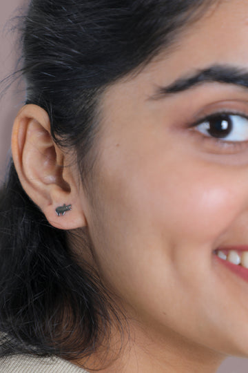Wild Earrings - Hippo