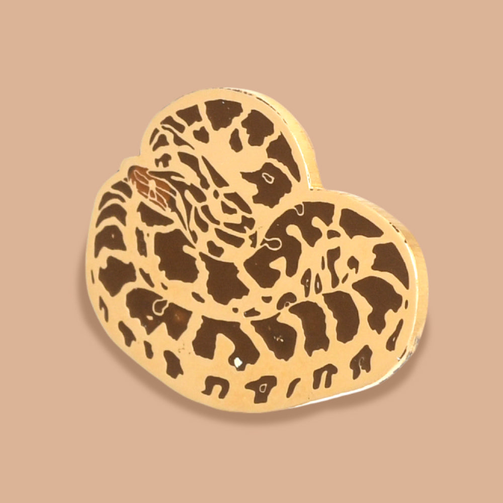 Wild Lapel Pin - Indian Rock Python