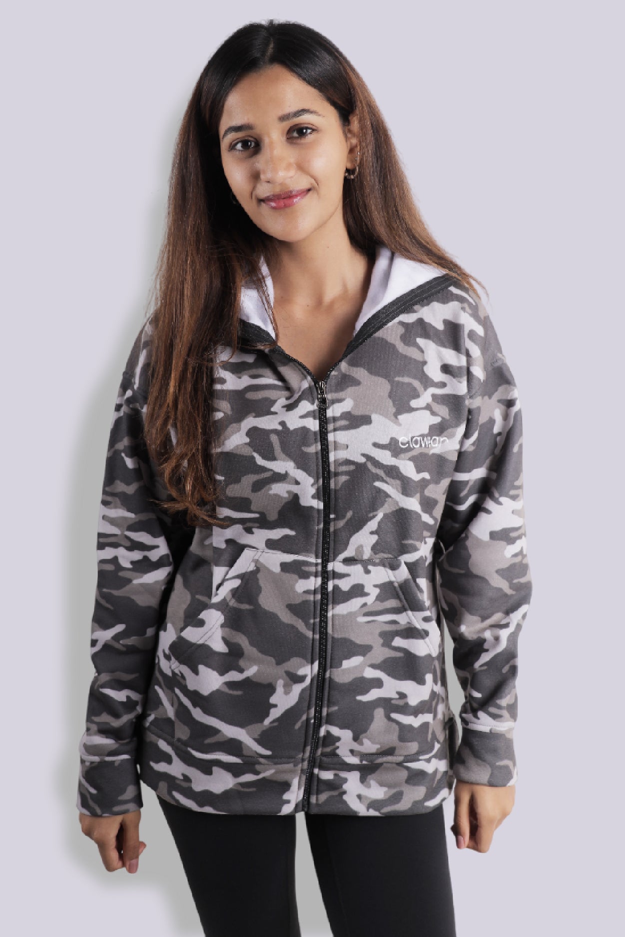 K2 Double Hooded Jacket - Green Camo