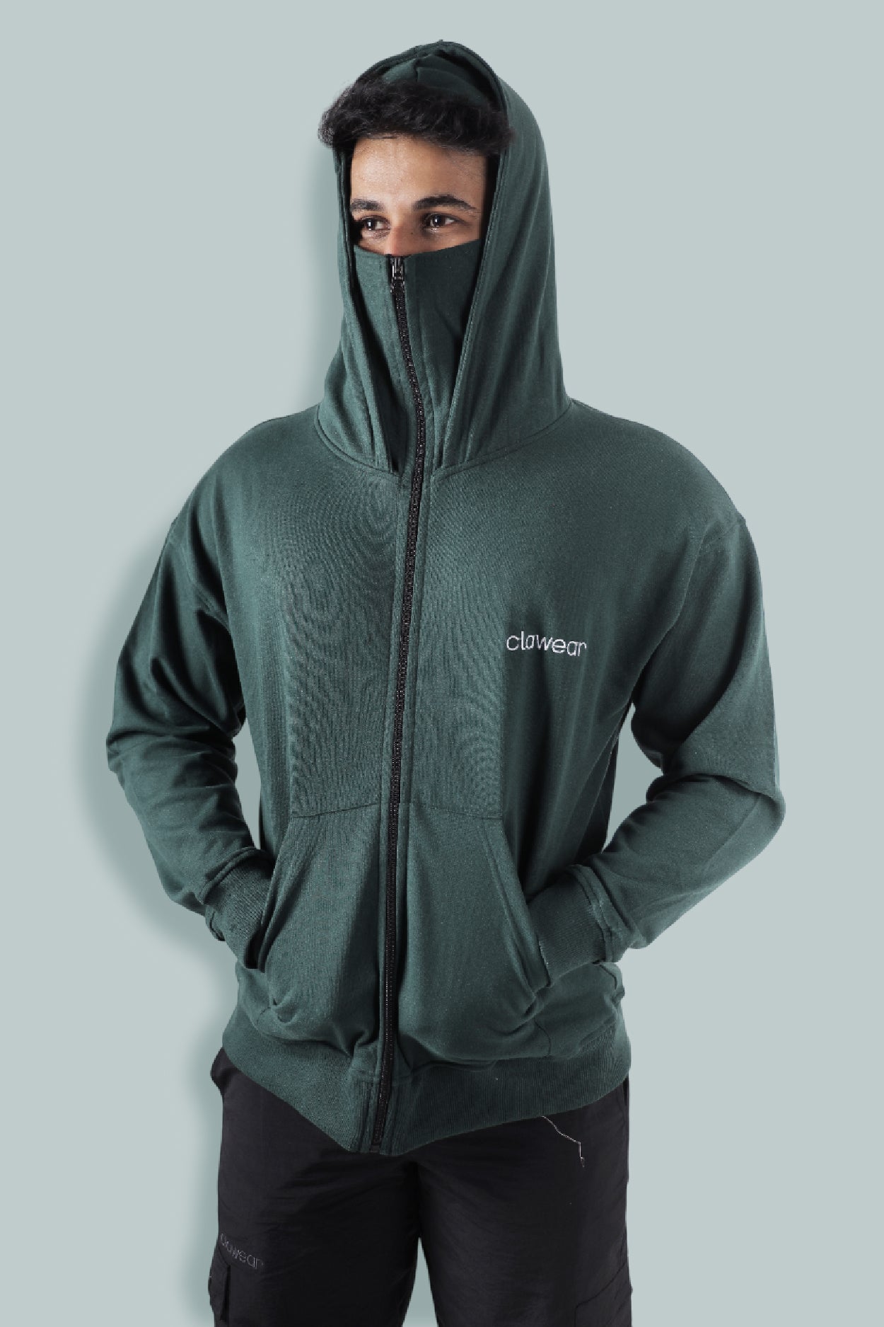 K2 Double Hooded Jacket - Green