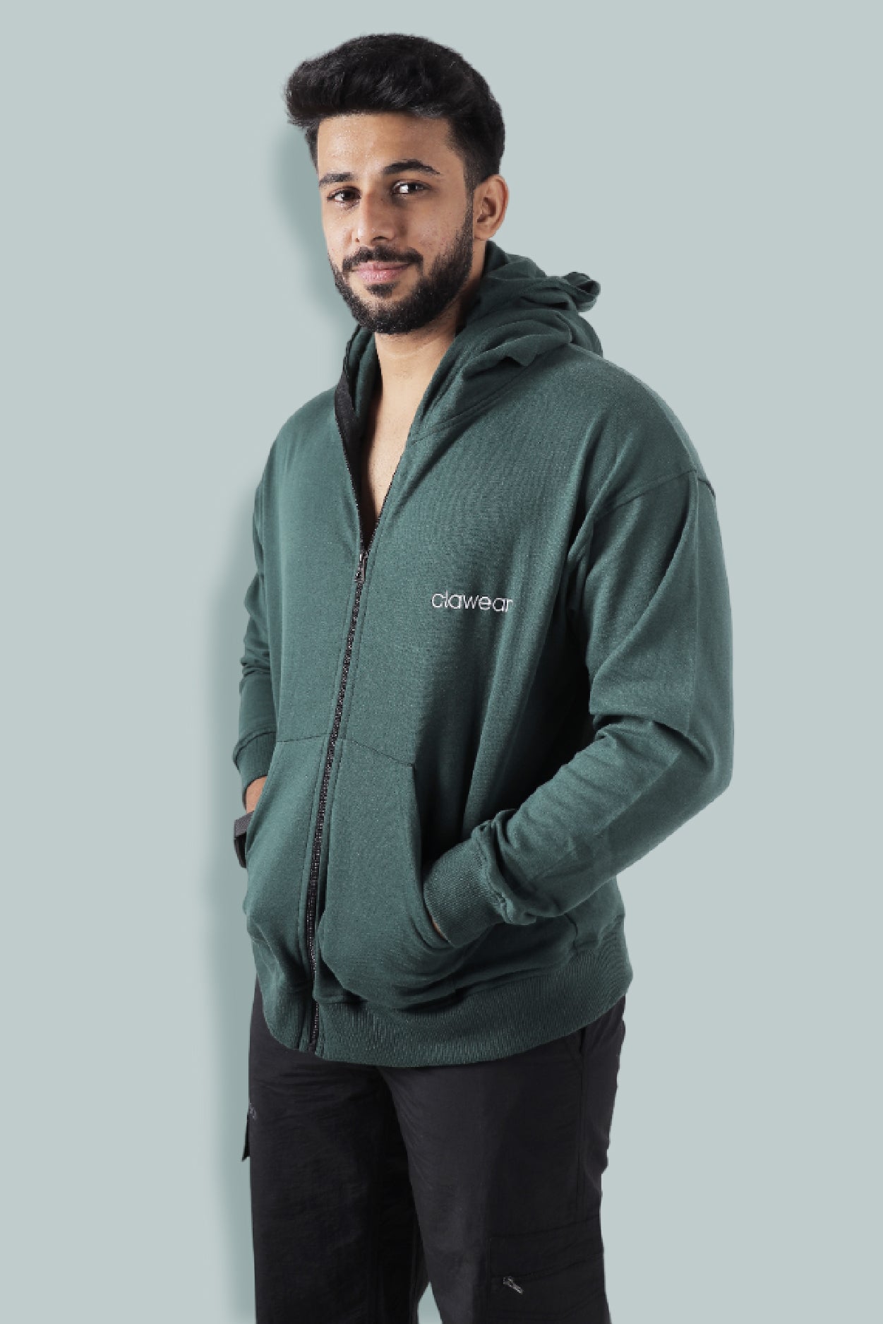 K2 Double Hooded Jacket - Green