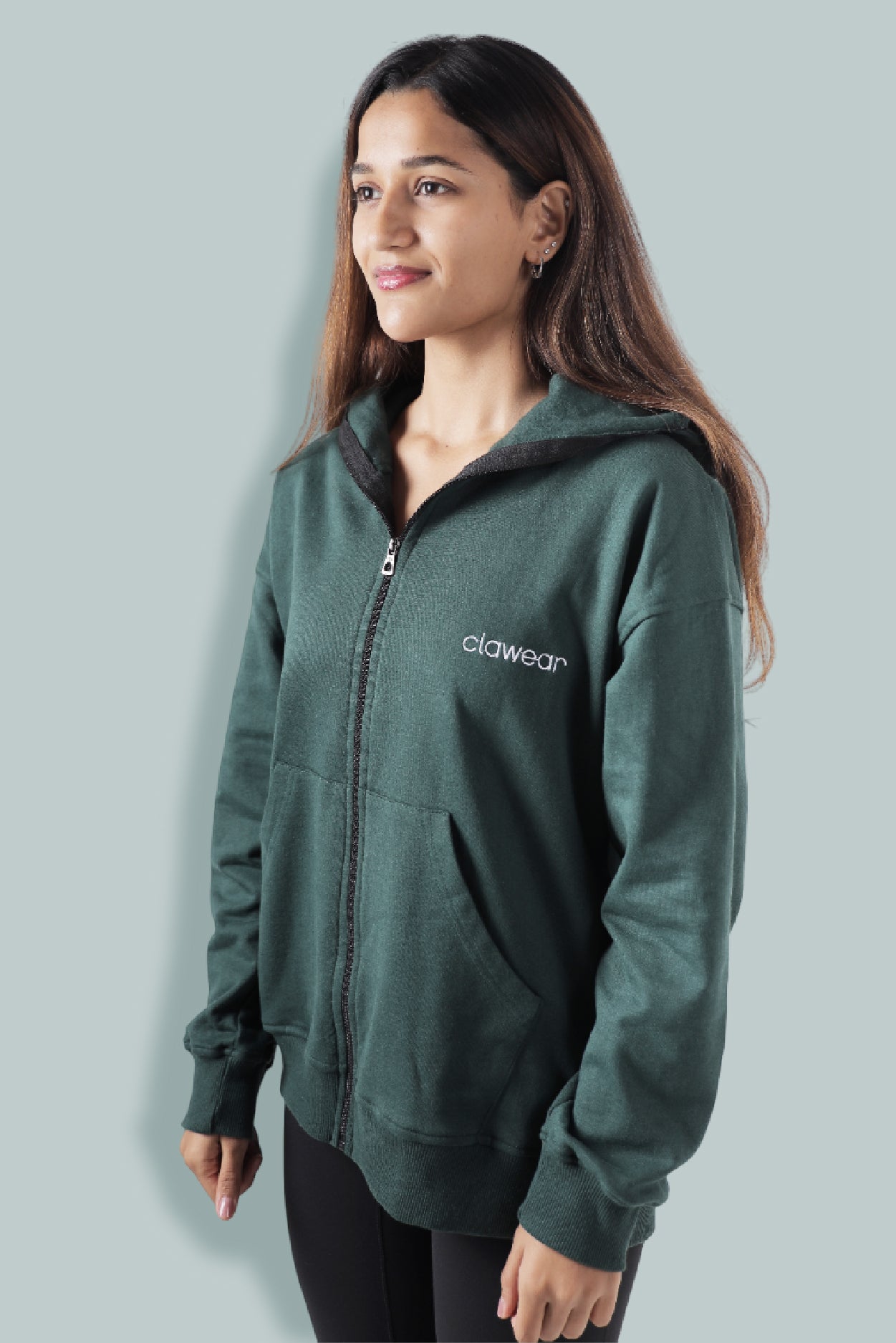 K2 Double Hooded Jacket - Green