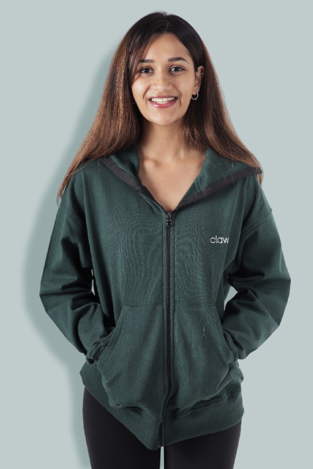 K2 Double Hooded Jacket - Green