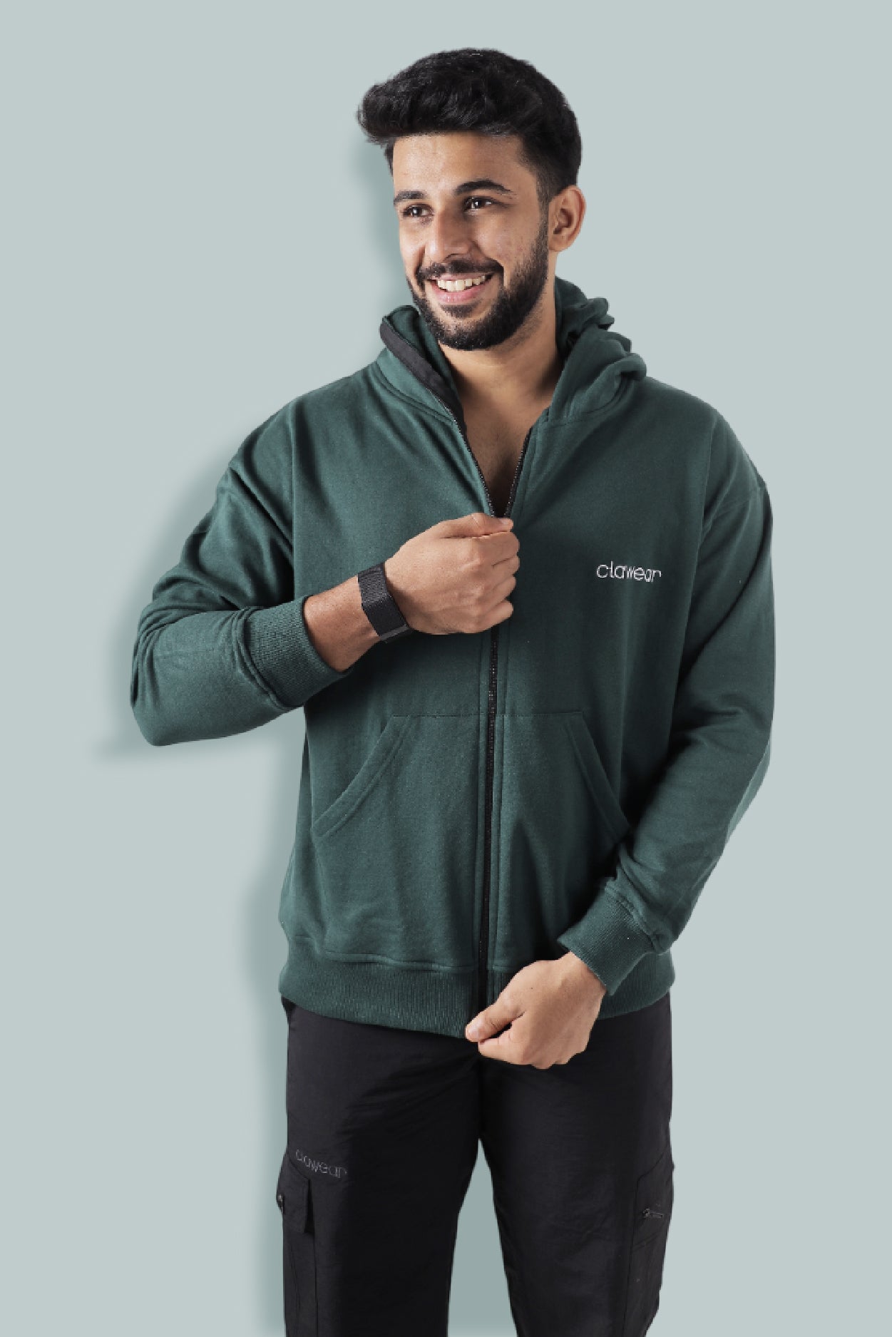 K2 Double Hooded Jacket - Green