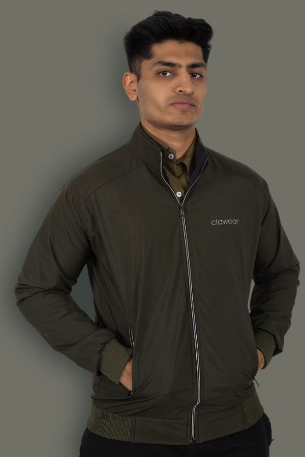 Kanha Reversible Unisex Jacket - Dark Grey