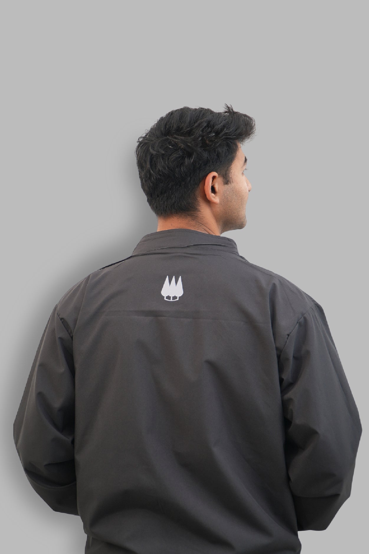Kanha Reversible Unisex Jacket - Green/Light Grey