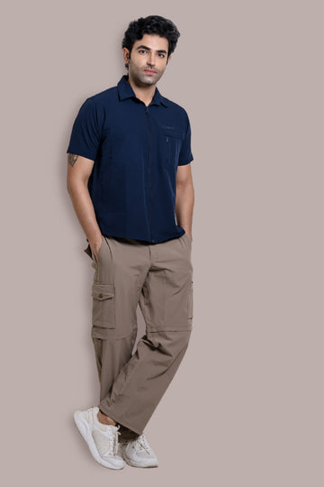 Kuno Convertibe Cargo Pants - Beige